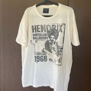 Abercrombie and Fitch Jimi Hendrix Tee Shirt L